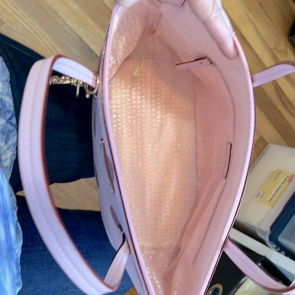 Kate Spade Pink Polka Dot Med Tote - Picture 11 of 15